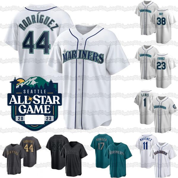 44 julio rodriguez seattle 2022 all star jersey luis castillo ty france mariners ken griffey jr. robbie ray eugenio suarez mitch haniger kyl, Black;red
44 julio rodriguez seattle 2022 all star jersey luis castillo ty france mariners ken griffey jr. robbie ray eugenio suarez mitch haniger kyl, Black;red