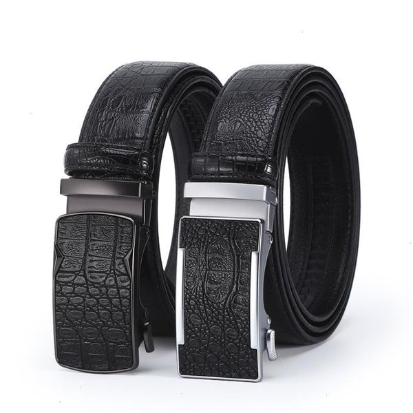 3.5cm business mens belt crocodile leather casual black automatic buckle suit pants designer men wholesale, Black;brown
3.5cm business mens belt crocodile leather casual black automatic buckle suit pants designer men wholesale, Black;brown