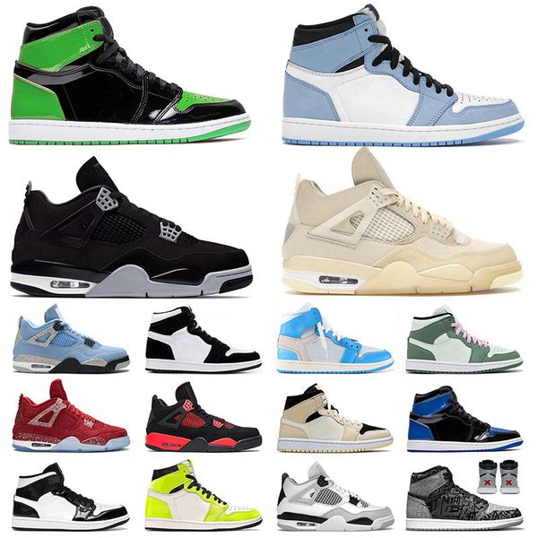 new 1 4 mens womens designer basktball shoes cactus jack 4s black cat high 1s og dark mocha patent green panda sneakers trainers size 13
new 1 4 mens womens designer basktball shoes cactus jack 4s black cat high 1s og dark mocha patent green panda sneakers trainers size 13