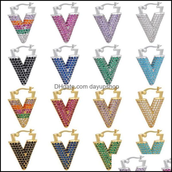 hoop hie earrings jewelry zhukou geometric triangle creative women small fashion rainbow wholesale dhbfy, Golden;silver
hoop hie earrings jewelry zhukou geometric triangle creative women small fashion rainbow wholesale dhbfy, Golden;silver