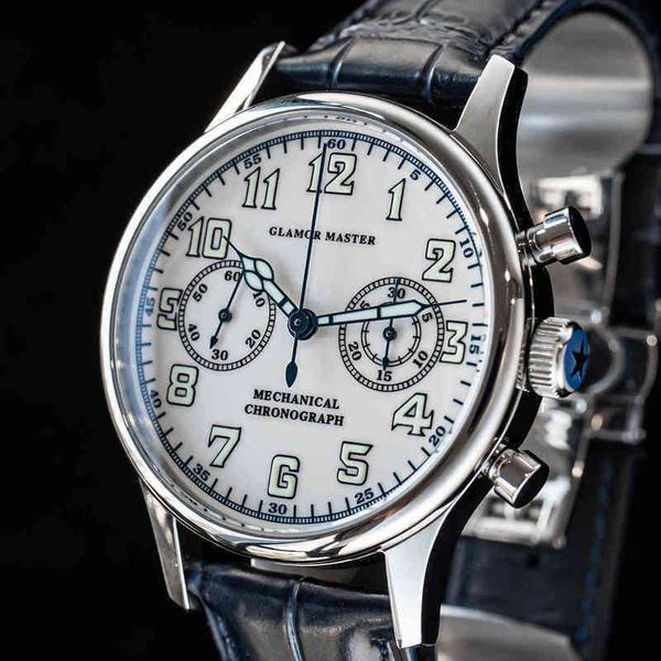 pilot air force 1963 watch men limited wristwatch 40mm st19 chronograph tianjin movement fashion panda retro clock reloj homber, Slivery;brown
pilot air force 1963 watch men limited wristwatch 40mm st19 chronograph tianjin movement fashion panda retro clock reloj homber, Slivery;brown