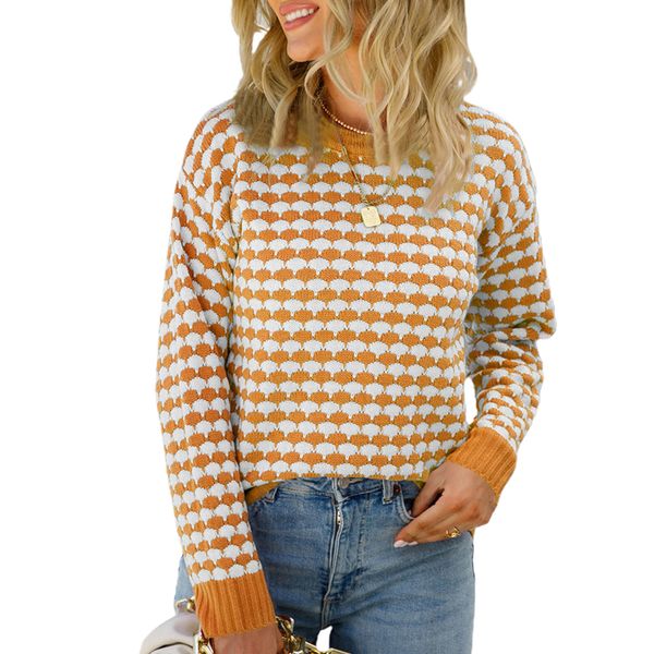 female sweater contrast color crew neck long sleeve patchwork knitwear autumn outfit s//l/xl, White;black
female sweater contrast color crew neck long sleeve patchwork knitwear autumn outfit s//l/xl, White;black
