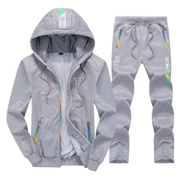 bumpybeast sporting suit mens hoodie zipper cardigan pants suits designer tracksuit two piece set men clothing sets plus asia size292p, Gray
bumpybeast sporting suit mens hoodie zipper cardigan pants suits designer tracksuit two piece set men clothing sets plus asia size292p, Gray
