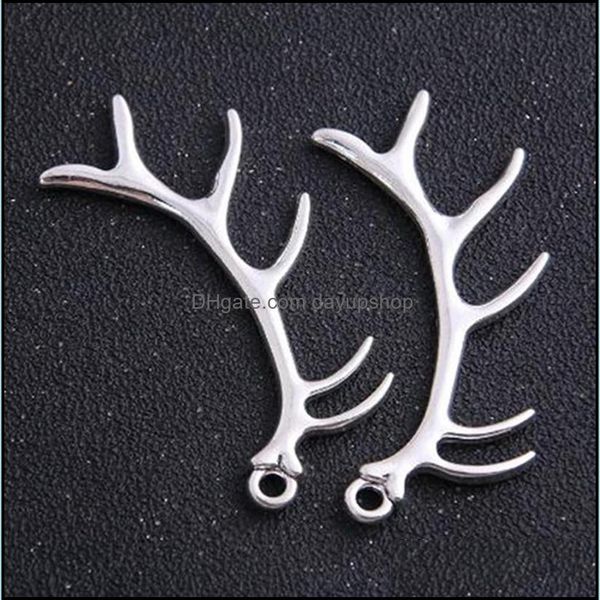 charms jewelry findings components 30pcs tibetan sier christmas lucky deer antler pendant charm handmade gift for dhbcc, Bronze;silver
charms jewelry findings components 30pcs tibetan sier christmas lucky deer antler pendant charm handmade gift for dhbcc, Bronze;silver