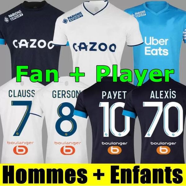 21 22 23 soccer jerseys 2021 2022 2023 marseilles milik maillot foot cuisance guendouzi alexis gerson payet clauss football shirts men kids, Black;yellow
21 22 23 soccer jerseys 2021 2022 2023 marseilles milik maillot foot cuisance guendouzi alexis gerson payet clauss football shirts men kids, Black;yellow