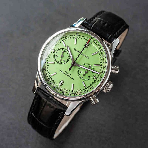 pilot watch stainless steel sapphire waterproof st1901 chronographe business fashion panda eye manual manipulator for men, Slivery;brown
pilot watch stainless steel sapphire waterproof st1901 chronographe business fashion panda eye manual manipulator for men, Slivery;brown