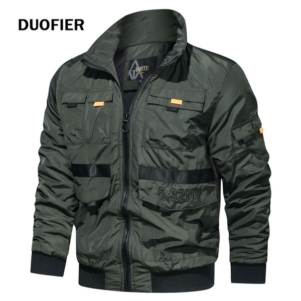 men jackets zipper bomber jacket green coat male windbreaker outdoor military jacket men fashion clothing autumn coat 220810, Black;brown
men jackets zipper bomber jacket green coat male windbreaker outdoor military jacket men fashion clothing autumn coat 220810, Black;brown
