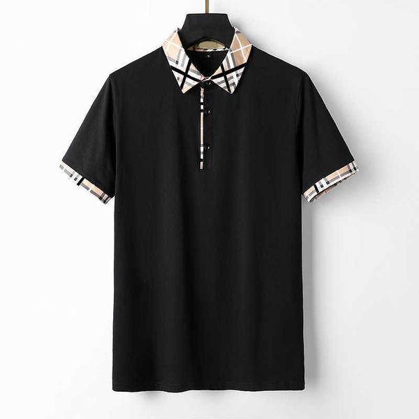 new designer men's t-shirts fashion casual high-grade 100% cotton breathable wrinkle resistant slim commercial clothing street lapel sh, White;black
new designer men's t-shirts fashion casual high-grade 100% cotton breathable wrinkle resistant slim commercial clothing street lapel sh, White;black