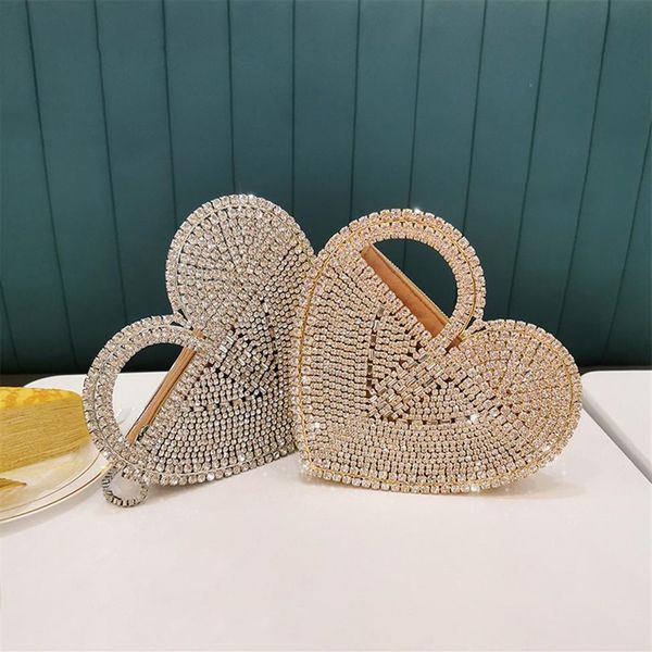 heart shaped rhinestones metal evening bag women designer handmade diamonds alloy dinner clutch purse ladies chic handbag247a
heart shaped rhinestones metal evening bag women designer handmade diamonds alloy dinner clutch purse ladies chic handbag247a