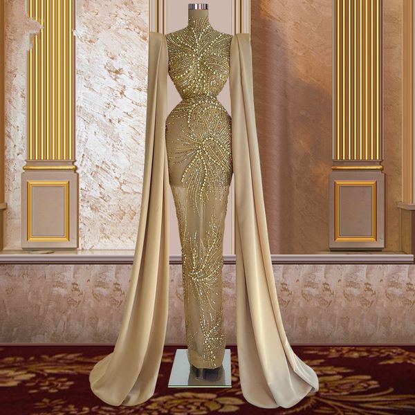 champagne glitter mermaid prom dresses illusion long sleeves beaded evening dress custom made high neck women formal celebrity party gown, Black;red
champagne glitter mermaid prom dresses illusion long sleeves beaded evening dress custom made high neck women formal celebrity party gown, Black;red