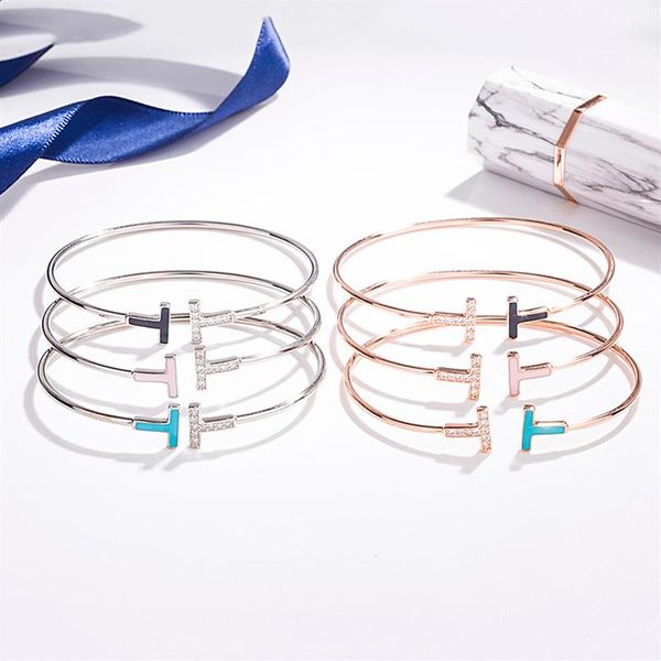 s925 sterling silver double letter bracelet fashion sterling silver enamel epoxy inlaid diamond open bracelet men and women letter176g, Black
s925 sterling silver double letter bracelet fashion sterling silver enamel epoxy inlaid diamond open bracelet men and women letter176g, Black