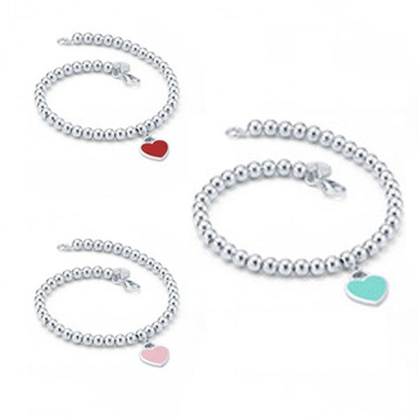 fashion luxury bracelet designer jewelry beaded strands bule heart pendant bracelets for women party gift pink red pendant s925 trendy girlf, Black
fashion luxury bracelet designer jewelry beaded strands bule heart pendant bracelets for women party gift pink red pendant s925 trendy girlf, Black