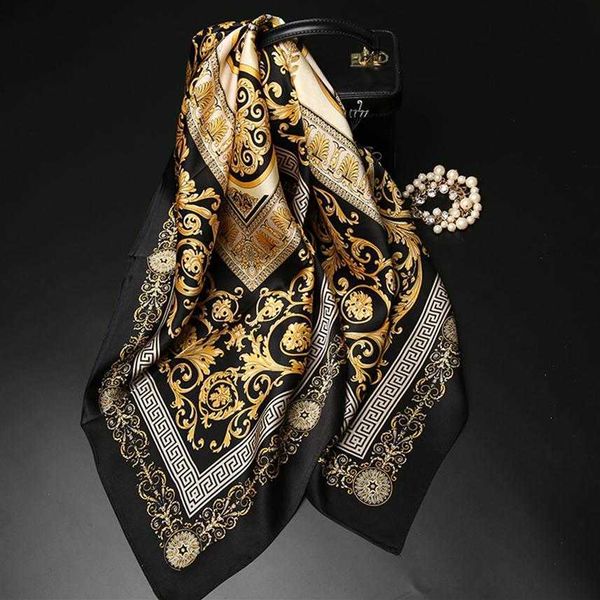 fashion oil painting scarf silk scarf satin scarves 90 large square scarf female1870, Blue;gray
fashion oil painting scarf silk scarf satin scarves 90 large square scarf female1870, Blue;gray