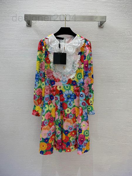 casual dresses designer autumn and winter multicolored flower print hook lapel waist slim dress 14e3, Black;gray
casual dresses designer autumn and winter multicolored flower print hook lapel waist slim dress 14e3, Black;gray