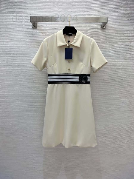 casual dresses designer new polo collar half open button waist thread letter webbing slim a-line dress 8v3x, Black;gray
casual dresses designer new polo collar half open button waist thread letter webbing slim a-line dress 8v3x, Black;gray