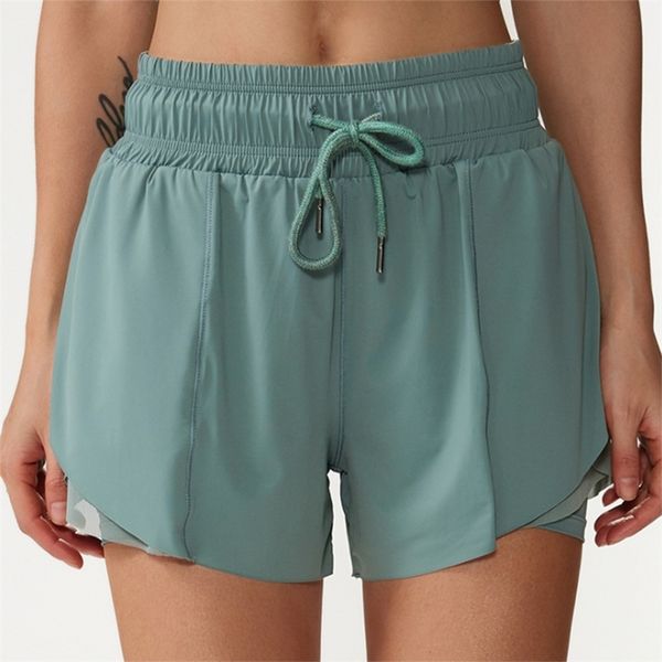 fake two pieces fitness short women solid color nylon breathable quick-drying sport running shorts female yoga gym clothing 220811, White;black
fake two pieces fitness short women solid color nylon breathable quick-drying sport running shorts female yoga gym clothing 220811, White;black
