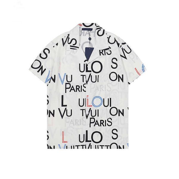 22ss luxury designer shirts mens fashion geometric classic print black bowling shirt hawaii floral casual shirts men slim fit short sleeve, White;black
22ss luxury designer shirts mens fashion geometric classic print black bowling shirt hawaii floral casual shirts men slim fit short sleeve, White;black