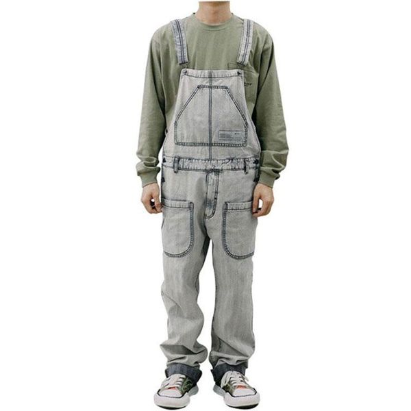men's jeans fashion men denim jumpsuits bib overalls high street straight loose hip hop streetwear cargo pants cowboy homme trousersmen, Blue
men's jeans fashion men denim jumpsuits bib overalls high street straight loose hip hop streetwear cargo pants cowboy homme trousersmen, Blue