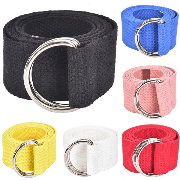 fashion casual nylon canvas fabric belt strap d ring buckle waist band solid color long cloth dress knitted waistband, Black;brown
fashion casual nylon canvas fabric belt strap d ring buckle waist band solid color long cloth dress knitted waistband, Black;brown