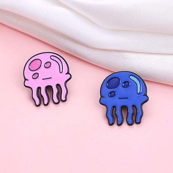 cartoon sea life alloy brooch for women blue jellyfish sea animal badge shirt backpack jewelry accessories, Gray
cartoon sea life alloy brooch for women blue jellyfish sea animal badge shirt backpack jewelry accessories, Gray