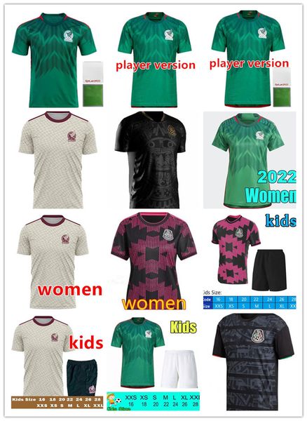2022 mexico soccer jersey world cups home away 22 23 chicharito lozano dos santos football shirt kids kit women men sets uniforms fans playe, Black;yellow
2022 mexico soccer jersey world cups home away 22 23 chicharito lozano dos santos football shirt kids kit women men sets uniforms fans playe, Black;yellow