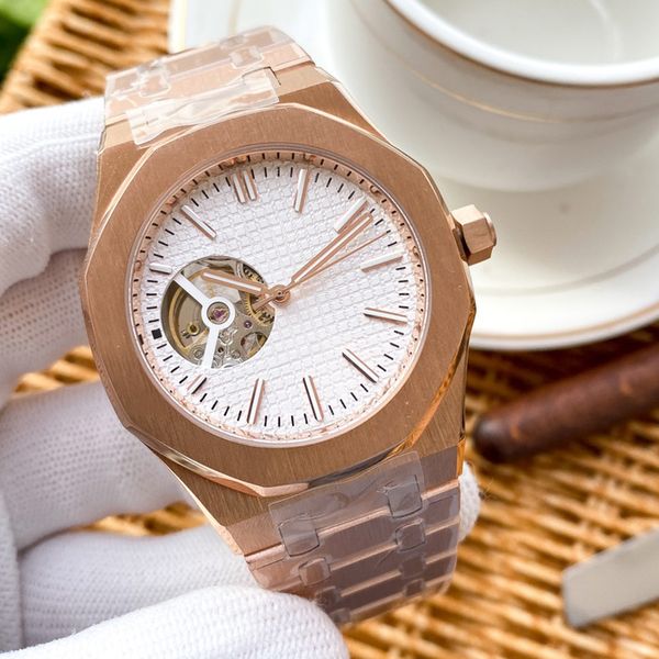mens watch automatic mechanical watches 41mm business wristwatches waterproof all stainless steel montre de luxe, Slivery;brown
mens watch automatic mechanical watches 41mm business wristwatches waterproof all stainless steel montre de luxe, Slivery;brown