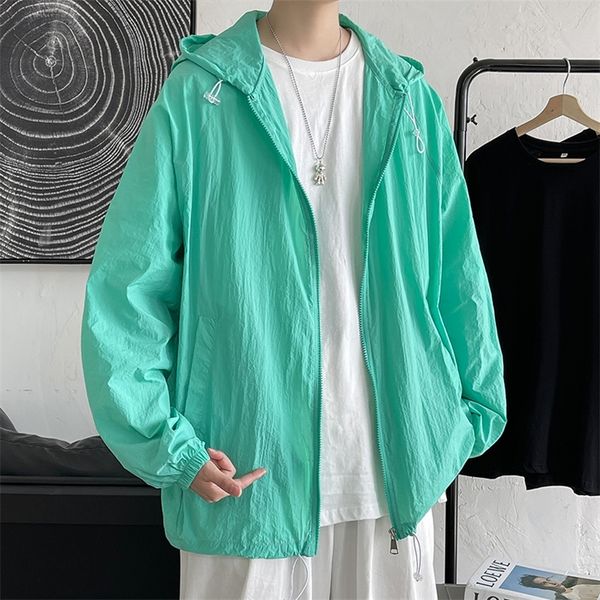 plus size 5xlm summer thin long sleeve jackets men simple loose casual sun protection clothing hooded coats streetwear 220811, Black;brown
plus size 5xlm summer thin long sleeve jackets men simple loose casual sun protection clothing hooded coats streetwear 220811, Black;brown