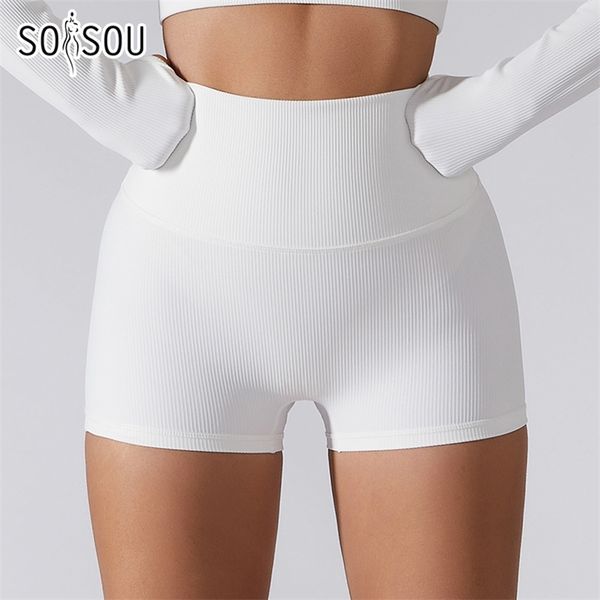 soisou rib fabric yoga shorts women sport gym fitness short seamless high waist breathable elastic women's cycling shorts 220811, White;black
soisou rib fabric yoga shorts women sport gym fitness short seamless high waist breathable elastic women's cycling shorts 220811, White;black