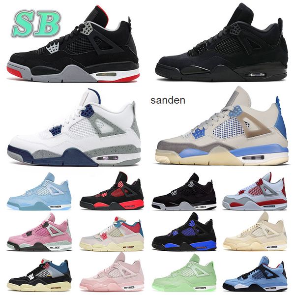 jumpman 4 4s iv designer basketball shoes for mens womens midnight navy sb bred military black cats sail pink sports sneakers
jumpman 4 4s iv designer basketball shoes for mens womens midnight navy sb bred military black cats sail pink sports sneakers