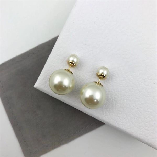 s925 sterling silver double side stud earrings brand designer big ball luxury earring jewelry with original packing gift263o, Golden;silver
s925 sterling silver double side stud earrings brand designer big ball luxury earring jewelry with original packing gift263o, Golden;silver