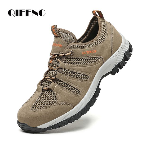 large size men soft casual shoes summer breathable outdoor mesh sneakers male light black footwear flat fashion boys travel 220811, Black;brown
large size men soft casual shoes summer breathable outdoor mesh sneakers male light black footwear flat fashion boys travel 220811, Black;brown