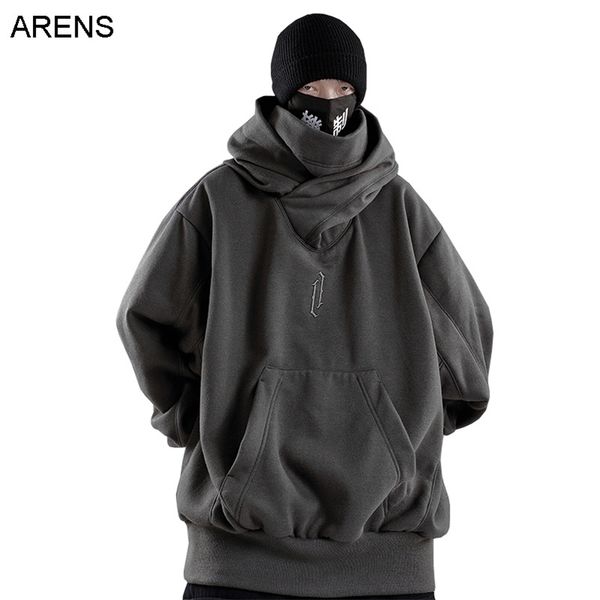 spring autumn high collar hoodie loose comfortable men's clothes harajuku hiphop streetwear fleece hooded oversize sweatshirt 220811, Black
spring autumn high collar hoodie loose comfortable men's clothes harajuku hiphop streetwear fleece hooded oversize sweatshirt 220811, Black