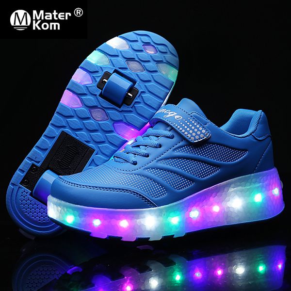 size 28 43 led roller sneakers for children usb charging luminous with double wheels for kids skate shoes lights 220811, Black;white
size 28 43 led roller sneakers for children usb charging luminous with double wheels for kids skate shoes lights 220811, Black;white
