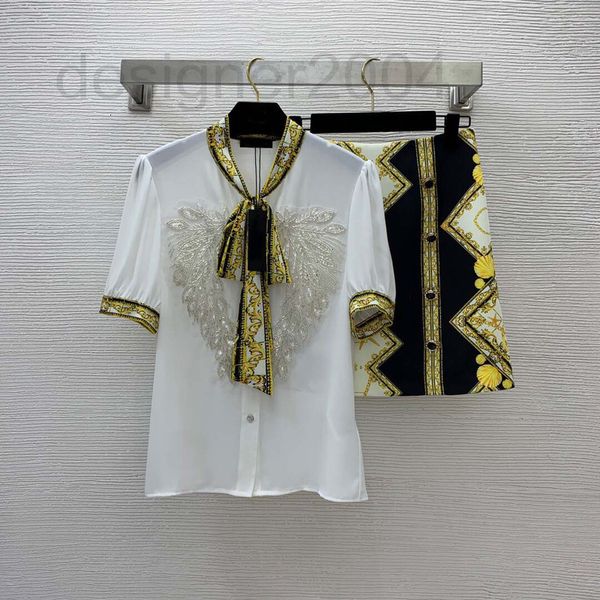casual dresses designer new pattern printing fashion department led heavy industry sequin embroidery stud shirt with high waist skirt set dc, Black;gray
casual dresses designer new pattern printing fashion department led heavy industry sequin embroidery stud shirt with high waist skirt set dc, Black;gray