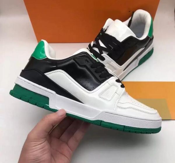 casual shoes 2022 designer sneakers trainers men women low cut lace-up leather outdoor walking 36-44, Black
casual shoes 2022 designer sneakers trainers men women low cut lace-up leather outdoor walking 36-44, Black