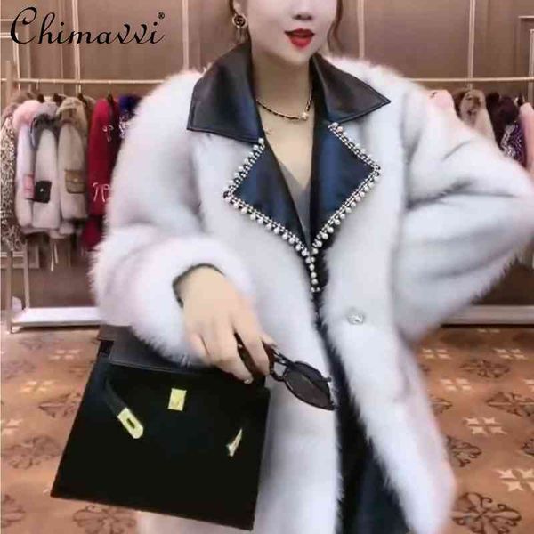 european fur coat 2022 new winter fashion long sleeve ladies toka double face wool leather warm casual elegant women fur jacket t220810, Black
european fur coat 2022 new winter fashion long sleeve ladies toka double face wool leather warm casual elegant women fur jacket t220810, Black