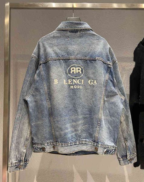 women's hoodies & sweatshirts high version 22ss fashion brand paris b home double embroidery letter tannin denim jacket cardigan fy3w, Black
women's hoodies & sweatshirts high version 22ss fashion brand paris b home double embroidery letter tannin denim jacket cardigan fy3w, Black