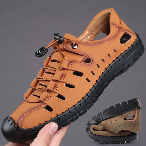 men's sandals summer male beach genuine leather shoes casual flip flops slippers for men leisure fashion sandal man 220811, Black
men's sandals summer male beach genuine leather shoes casual flip flops slippers for men leisure fashion sandal man 220811, Black