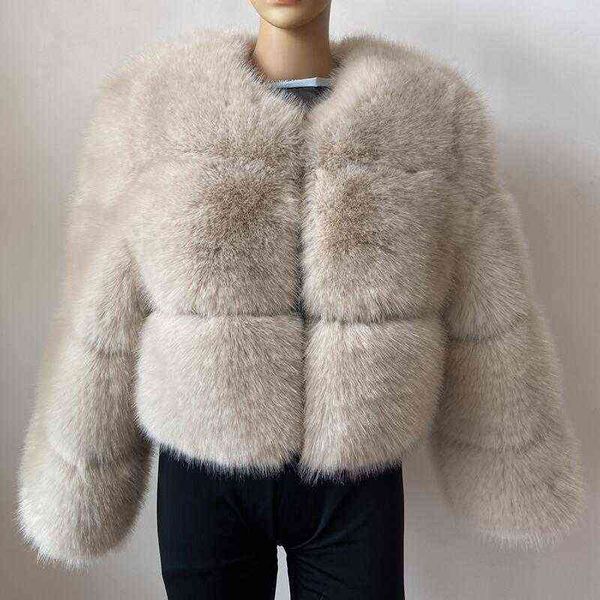woman winter coats high simulation fur faux fur coat 2022 natural warm jackets black beige t220810
woman winter coats high simulation fur faux fur coat 2022 natural warm jackets black beige t220810