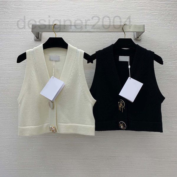 women's t-shirt designer chao brand 22 new 100 cashmere temperament celebrities simple pure color v-neck sleeveless knitted vest dmo6, White
women's t-shirt designer chao brand 22 new 100 cashmere temperament celebrities simple pure color v-neck sleeveless knitted vest dmo6, White