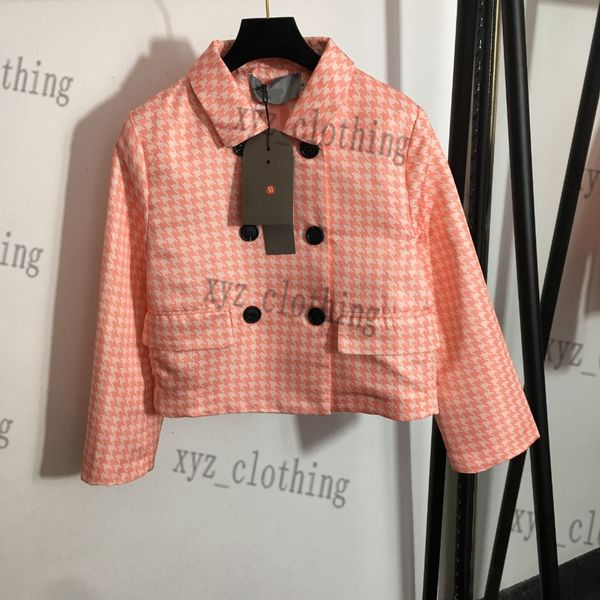 luxury women short jackets 2022fw slim fit double-breasted coat in houndstooth print jacket princess cd outwear newly designer sweatshirts s, Black;brown
luxury women short jackets 2022fw slim fit double-breasted coat in houndstooth print jacket princess cd outwear newly designer sweatshirts s, Black;brown