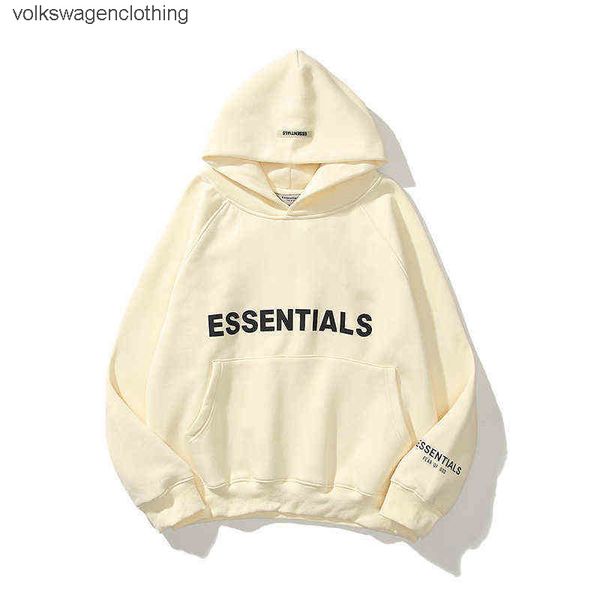 european and american god double line essentials of fashion brand feel chest soup seal men's and women's hooded sweater fog, Black
european and american god double line essentials of fashion brand feel chest soup seal men's and women's hooded sweater fog, Black