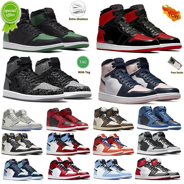 2022 mens women 1 basketball shoes 1s sneakers rebellionaire bred patent fearless university blue hype royal maison chateau neutral grey men, Black
2022 mens women 1 basketball shoes 1s sneakers rebellionaire bred patent fearless university blue hype royal maison chateau neutral grey men, Black