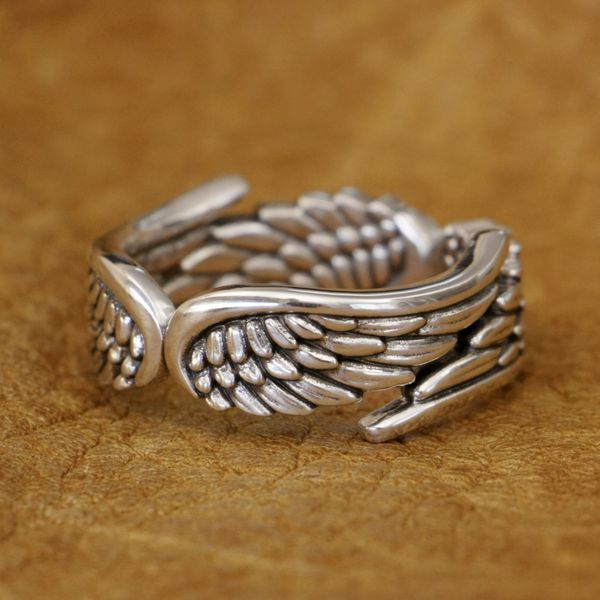 linsion 925 sterling silver angel wings lovely open size ring ta350 us size 5 to 16, Golden;silver
linsion 925 sterling silver angel wings lovely open size ring ta350 us size 5 to 16, Golden;silver
