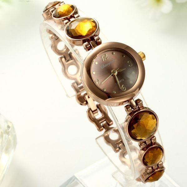 new round dial quartz women watches major vintage fashion yellow stone bracelet wristwatch clock reloj drop shipping, Slivery;golden
new round dial quartz women watches major vintage fashion yellow stone bracelet wristwatch clock reloj drop shipping, Slivery;golden