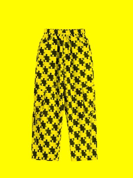 women's pants & capris summer 's women high street vintage puzzle print waist trousers harajuku loose elastic pocket unisexwomen&#, Black;white
women's pants & capris summer 's women high street vintage puzzle print waist trousers harajuku loose elastic pocket unisexwomen&#, Black;white