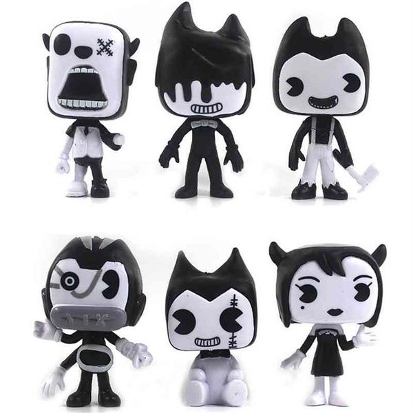 cartoon character toys 9-11cm pvc model terrorist action toys bendy and ink characters children's halloween gifts192k
cartoon character toys 9-11cm pvc model terrorist action toys bendy and ink characters children's halloween gifts192k