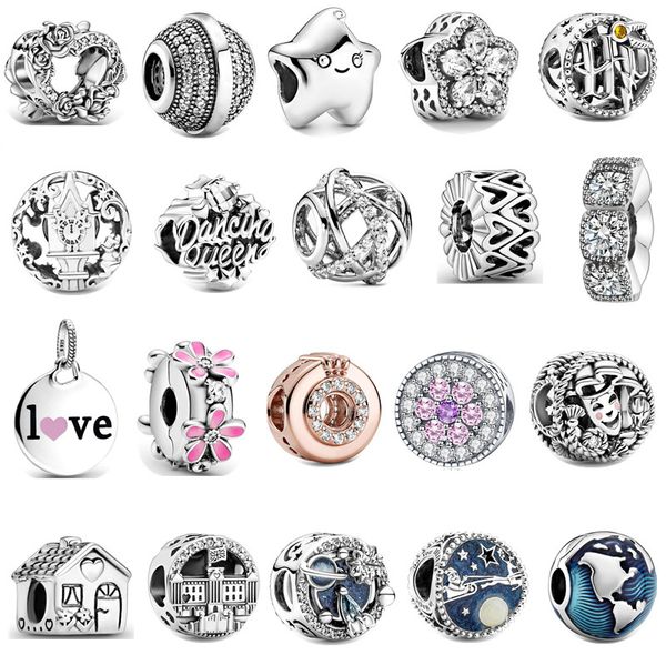 s925 silver charm bead original fit pandora bracelet diy pendant gift for women, Bronze;silver
s925 silver charm bead original fit pandora bracelet diy pendant gift for women, Bronze;silver
