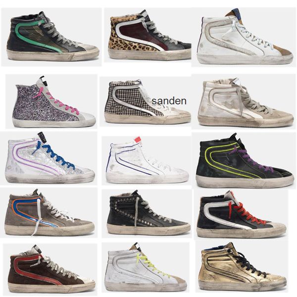 deluxe brand golden mid slide star high sneakers men/women do-old dirty sports casual shoes boots
deluxe brand golden mid slide star high sneakers men/women do-old dirty sports casual shoes boots