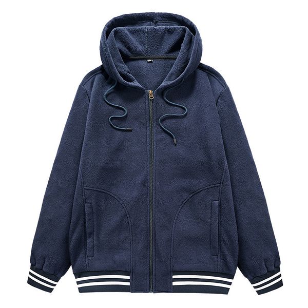 autumn and winter hooded sweater men's solid color sports clothes large size loose casual hoodie jacket men, Black
autumn and winter hooded sweater men's solid color sports clothes large size loose casual hoodie jacket men, Black